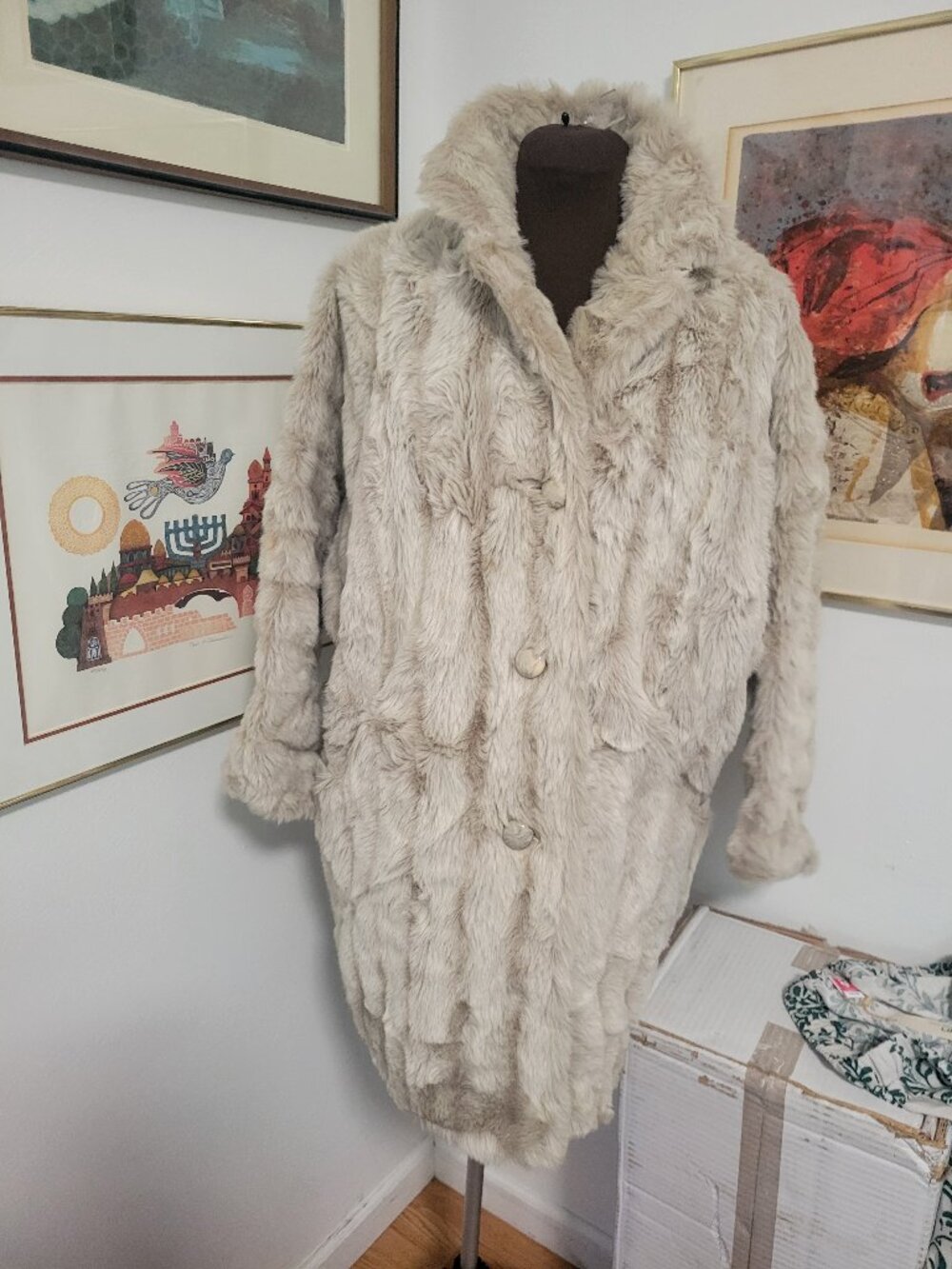 Vintage Faux Fur Jacket by Benmor of New York
